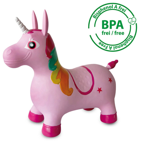 Jucărie gonflabilă pentru sărituri - unicorn - JAMARA
