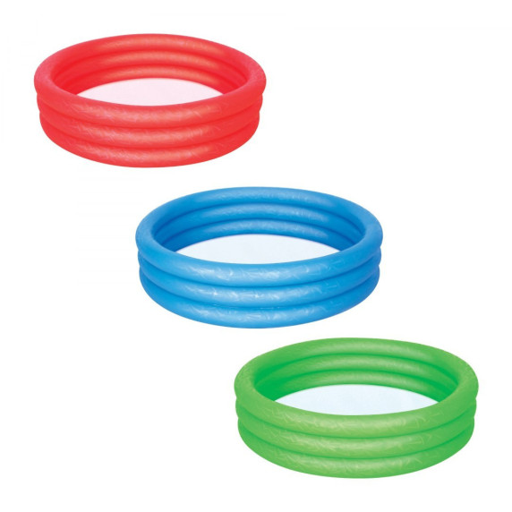 Piscină gonflabilă pentru copii - 122x25 cm - albastru - BESTWAY