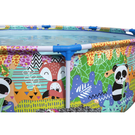 Piscină cu cadru - 274x66cm - animale - BESTWAY