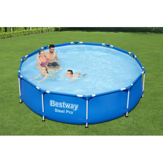 Steel Pro Frame Pool 305x76 BESTWAY kerti medence