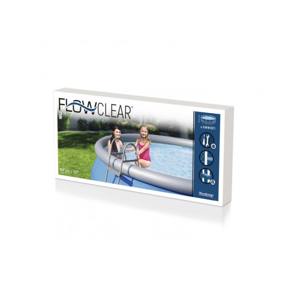 Scară pentru piscină - 84 cm - BESTWAY