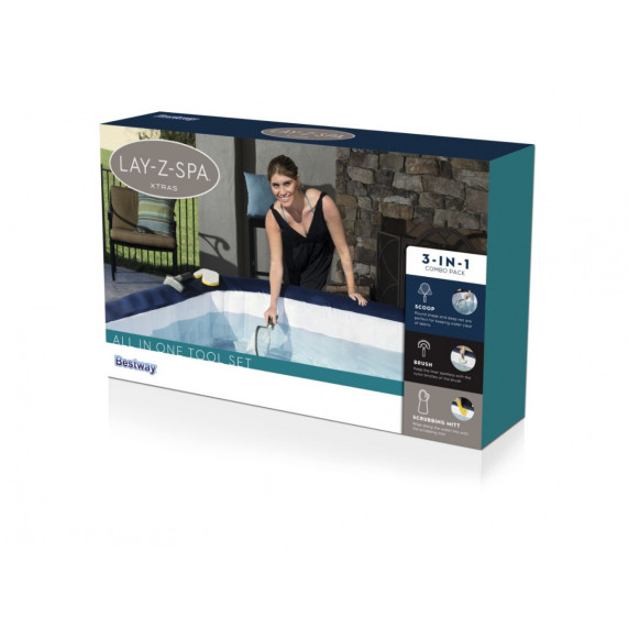 Jakuzzi tisztítókészlet 3az1-ben Lay-Z-Spa BESTWAY 60310