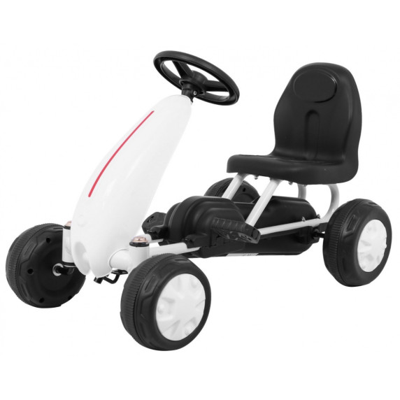 Pedálos Gokart Inlea4Fun - fehér