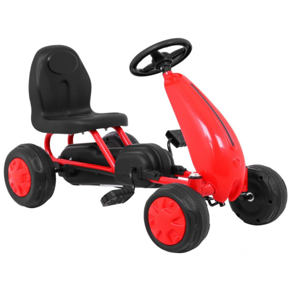 Pedálos Gokart Inlea4Fun - piros