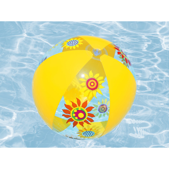 Felfújható strandlabda 51 cm BESTWAY 31036 Groove 'n Splash - sárga