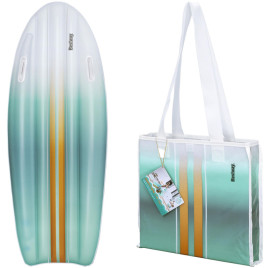 Plážový matrac s rukoväťami TAHITI 183 x 71 cm + plážová taška BESTWAY 42072 - 