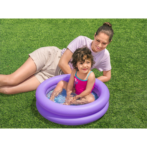 Piscină gonflabilă pentru copii - 61 x 15 cm - BESTWAY 51061 - violet