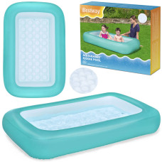 Felfújható medence 165x104x25 cm BESTWAY 51115 Aquababes Kiddie Pool - türkiz - 