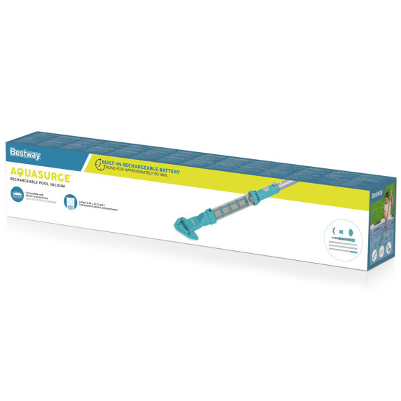 Aspirator de piscină cu acumulator – Bestway AquaSurge (58771)