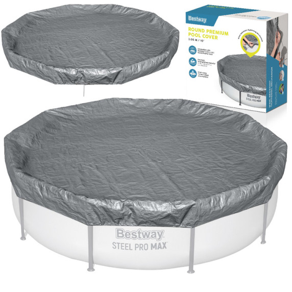 Takaróponyva 305 cm fémvázas medencékhez BESTWAY 58948