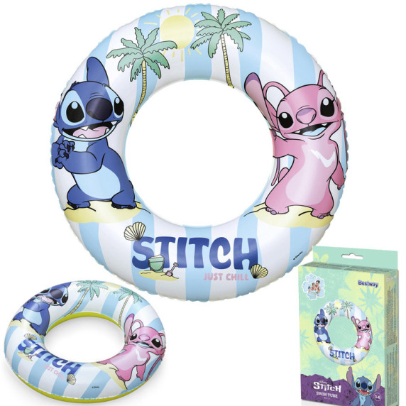 Felfújható úszógumi Disney Lilo a Stitch 56 cm BESTWAY 9104U