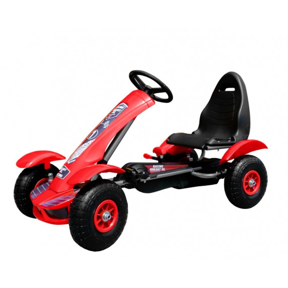 Pedálos Gokart Inlea4Fun Racing XL - Piros