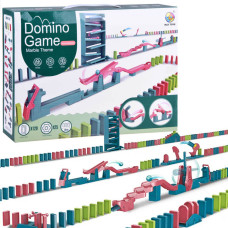 Golyóvezetős domino építőjáták Inlea4Fun MARBLE DOMINO GAME - 