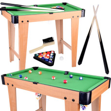 Biliardový stôl pre deti s príslušenstvom Inlea4Fun POOL TABLE - 