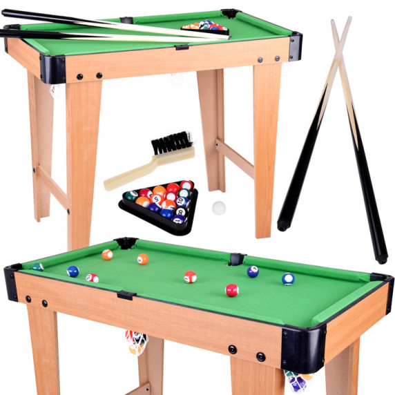 Biliardový stôl pre deti s príslušenstvom Inlea4Fun POOL TABLE