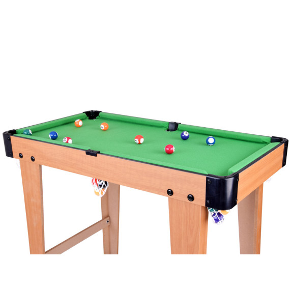 Biliardový stôl pre deti s príslušenstvom Inlea4Fun POOL TABLE