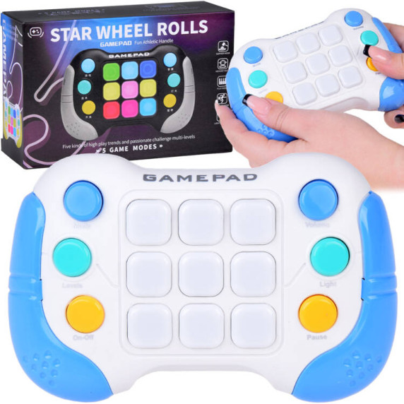 Joc de memorie, consol electronic - Inlea4Fun STAR WHEEL ROLLS