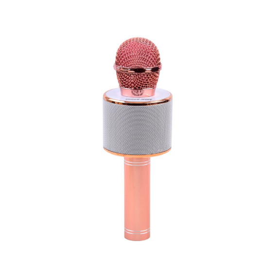 Microfon karaoke wireless - Inlea4Fun IN0136 - roz