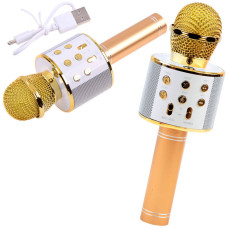 Microfon karaoke wireless Inlea4Fun IN0136 - galben - 