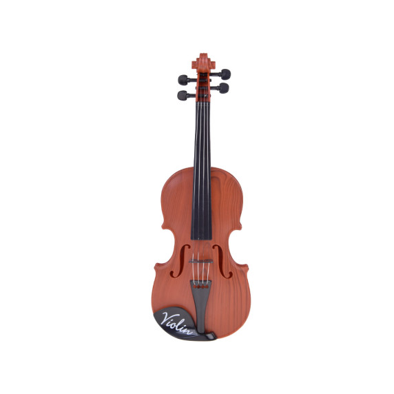 Játék hegedű 42 cm Inlea4Fun VIOLIN - Sötétbarna