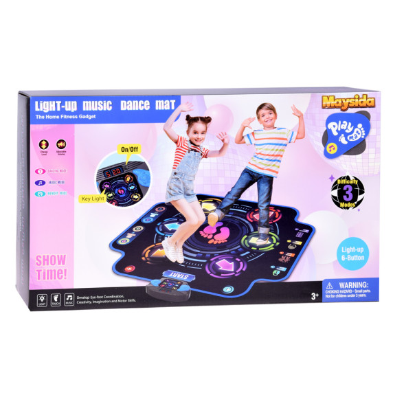 Saltea muzicală de dans pentru copii - LIGHT-UP MUSIC DANCE MAT