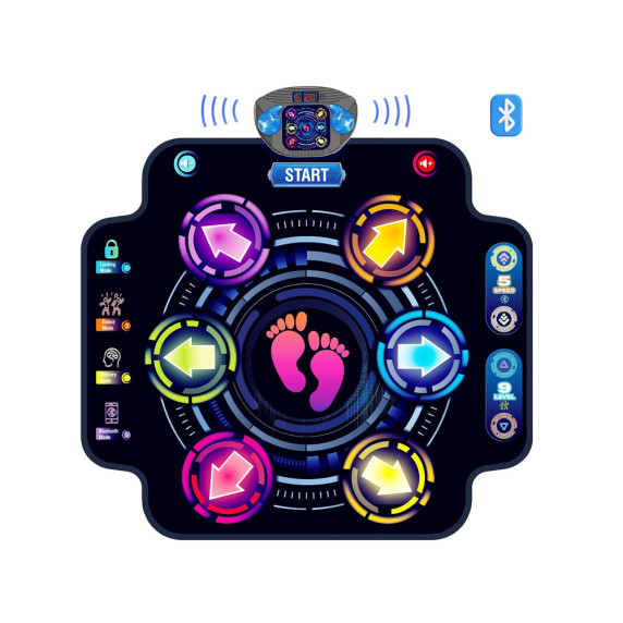 Saltea muzicală de dans pentru copii - LIGHT-UP MUSIC DANCE MAT