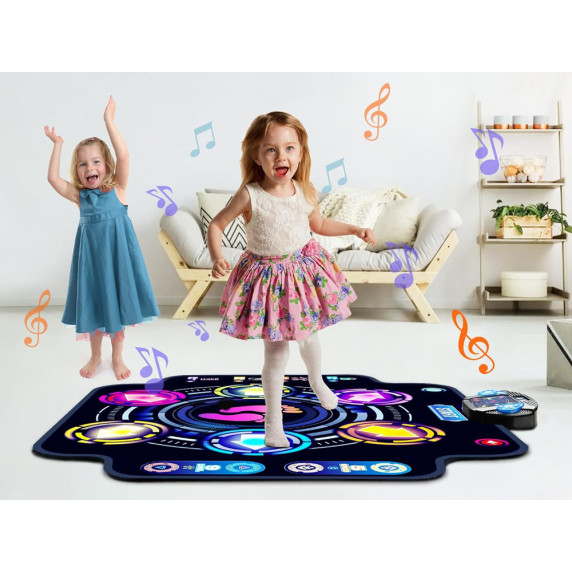Saltea muzicală de dans pentru copii - LIGHT-UP MUSIC DANCE MAT