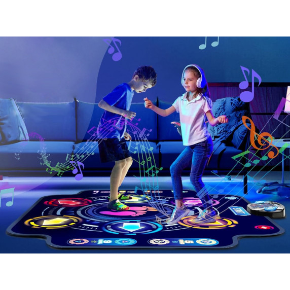 Saltea muzicală de dans pentru copii - LIGHT-UP MUSIC DANCE MAT