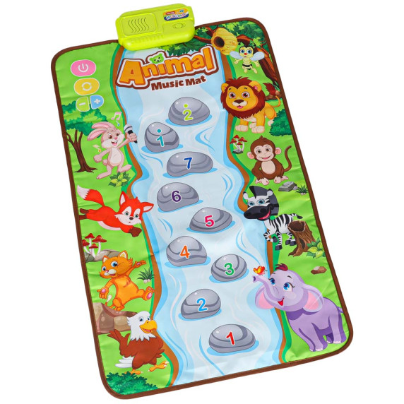 Covoraș muzical interactiv educativ – ANIMAL MUSIC MAT – cu pictograme de animale