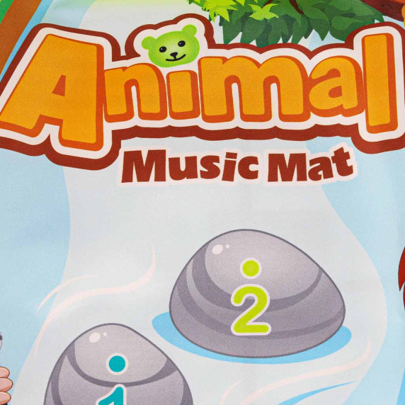 Covoraș muzical interactiv educativ – ANIMAL MUSIC MAT – cu pictograme de animale