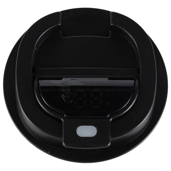 Smart termohrnček s LED displejom 500 ml COFFEE - čierny
