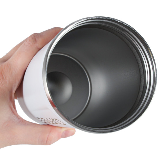 Smart termohrnček s LED displejom 500 ml COFFEE - biely