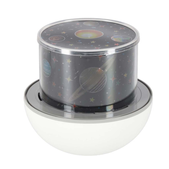 LED éjjeli lámpa csillagprojektorral és távirányítóval CUTE ELF Projection lamp - Rénszarvas