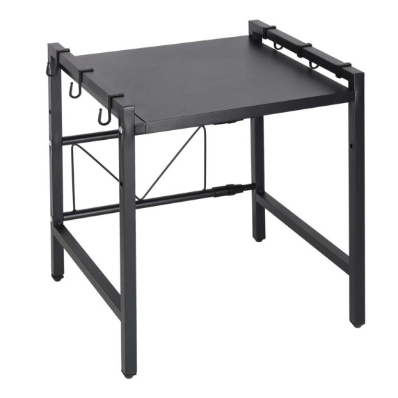 Konyhai polc, állítható fém rendszerező 63x46x36 cm