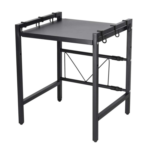 Konyhai polc, állítható fém rendszerező 63x46x36 cm