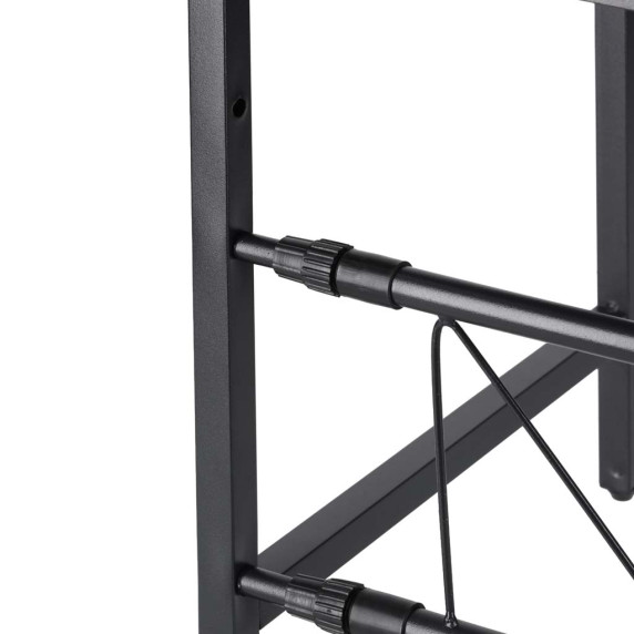 Konyhai polc, állítható fém rendszerező 63x46x36 cm