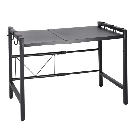 Konyhai polc, állítható fém rendszerező 63x46x36 cm