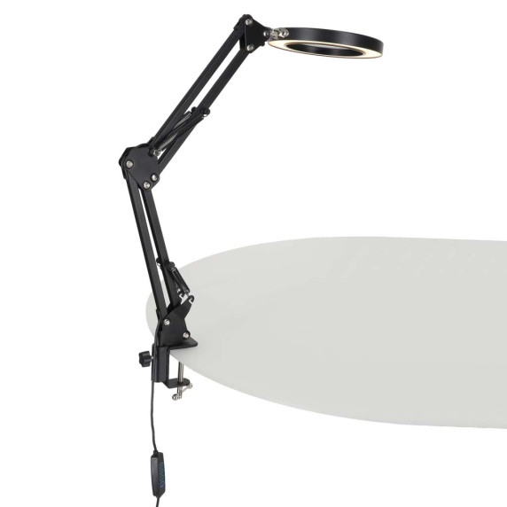 Asztali LED lámpa nagyítóval és forgatható karral LUMELA Desk lamp