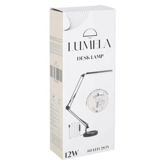 Asztali LED lámpa forgatható karral és USB-csatlakozóval LUMELA Desklamp
