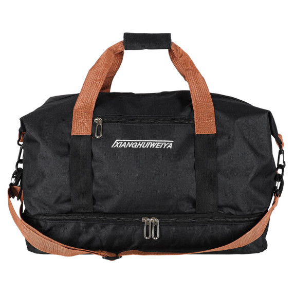 Sporttáska kézipoggyász Inlea4Home SPORTS TRAVEL BAG - Fekete
