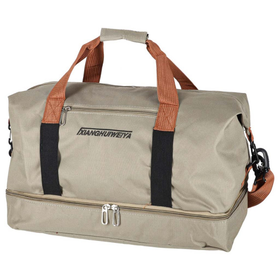 Sporttáska kézipoggyász Inlea4Home SPORTS TRAVEL BAG - Bézs