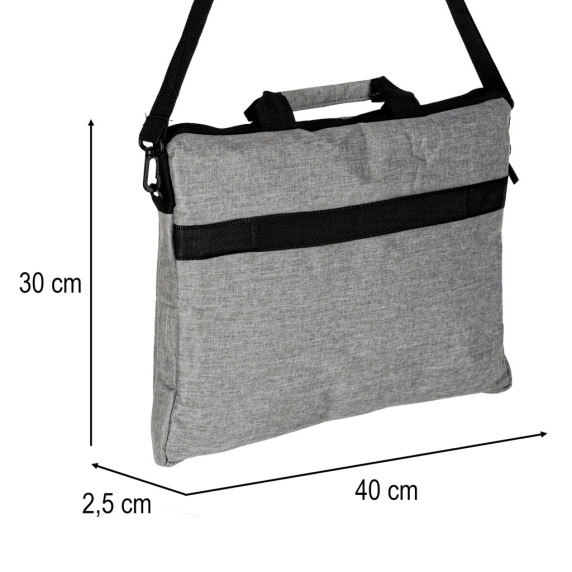 Geantă pentru laptop 15,6 inch – Inlea4Home - gri