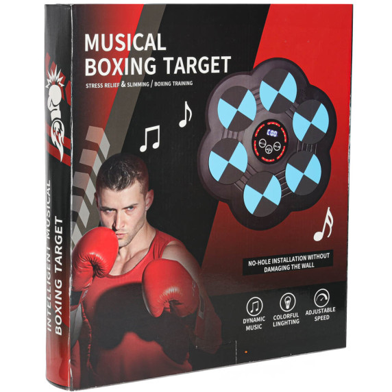 Scut de box muzical pentru perete – Musical Boxing Target