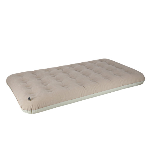 Nafukovacia posteľ dvojdielna, nafukovací matrac pre deti 140 x 90 x 20 cm - sivý