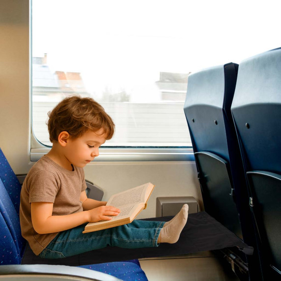 Saltea de călătorie pentru copii – avion și tren, 47 × 78 cm: