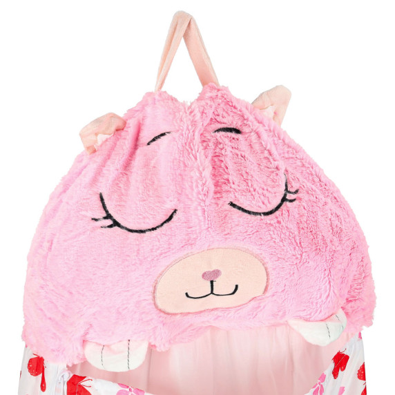 Sac de dormit pentru copii 2 în 1 - 125x50 cm - roz