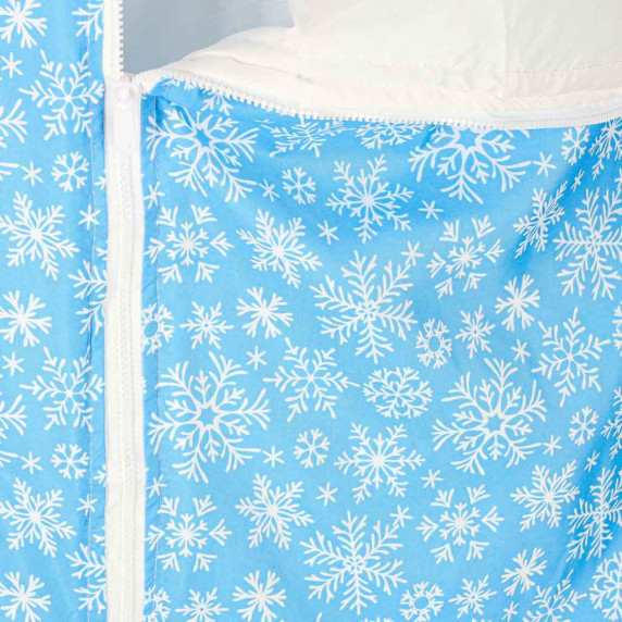 Sac de dormit pentru copii 2 în 1 - 125x50 cm - albastru