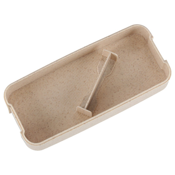 Uzsonnás doboz, ételdoboz rekeszekkel 750 ml LUNCH BOX - Bézs