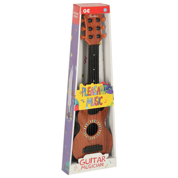Chitară clasică pentru copii din lemn, 6 corzi, 18 inch, 46,5 cm