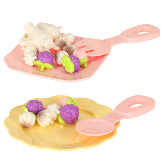 Tort aniversar de feliat cu melodie, 16 piese – ROTATING MUSIC CAKE – roz